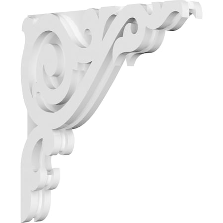 Ekena Millwork Baile Architectural Grade PVC Corbel, 1 7/8"W X 14"D X 14"H CORP01X14X14BA